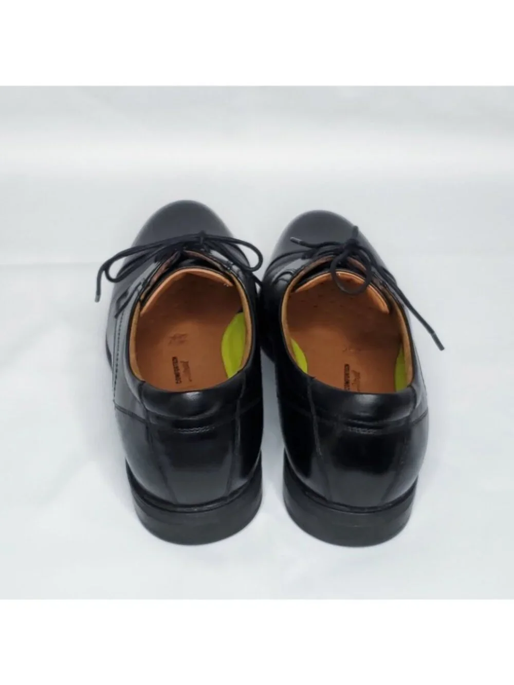 Florsheim Cap Toe Oxford Shoes 10 D Black Leather Dress Business
